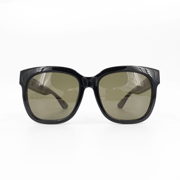 Gucci GG0034 Unisex Sunglasses Black Green OS - Picture 1 of 14